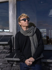Patented Aran Linen Scarf