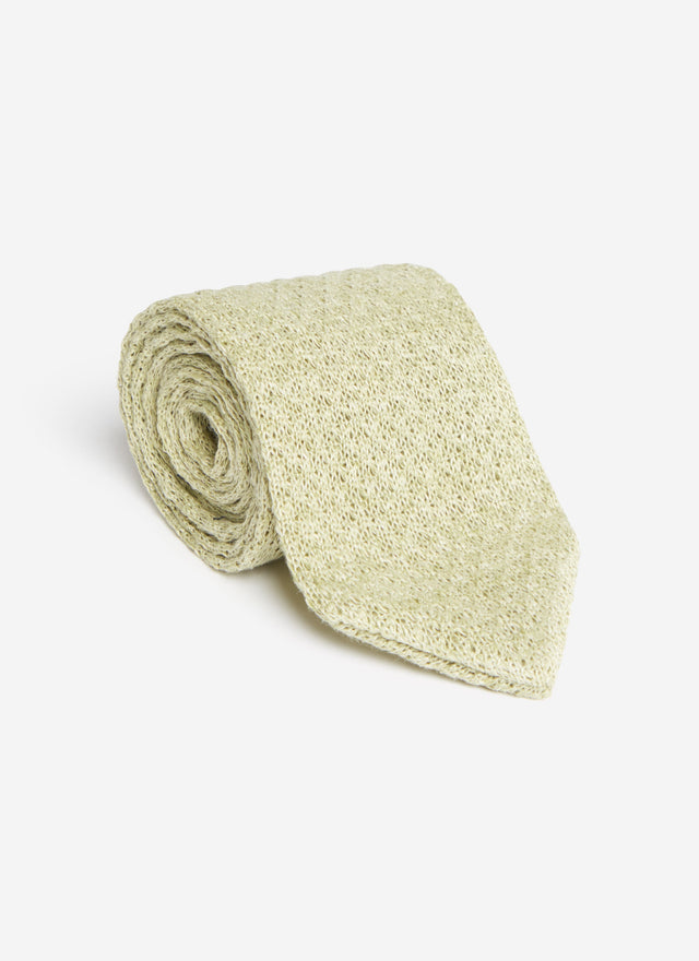 Linen Tie | Forest Marl