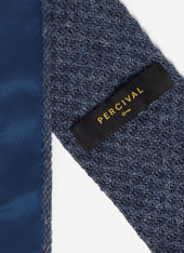 Linen Tie | Navy Marl