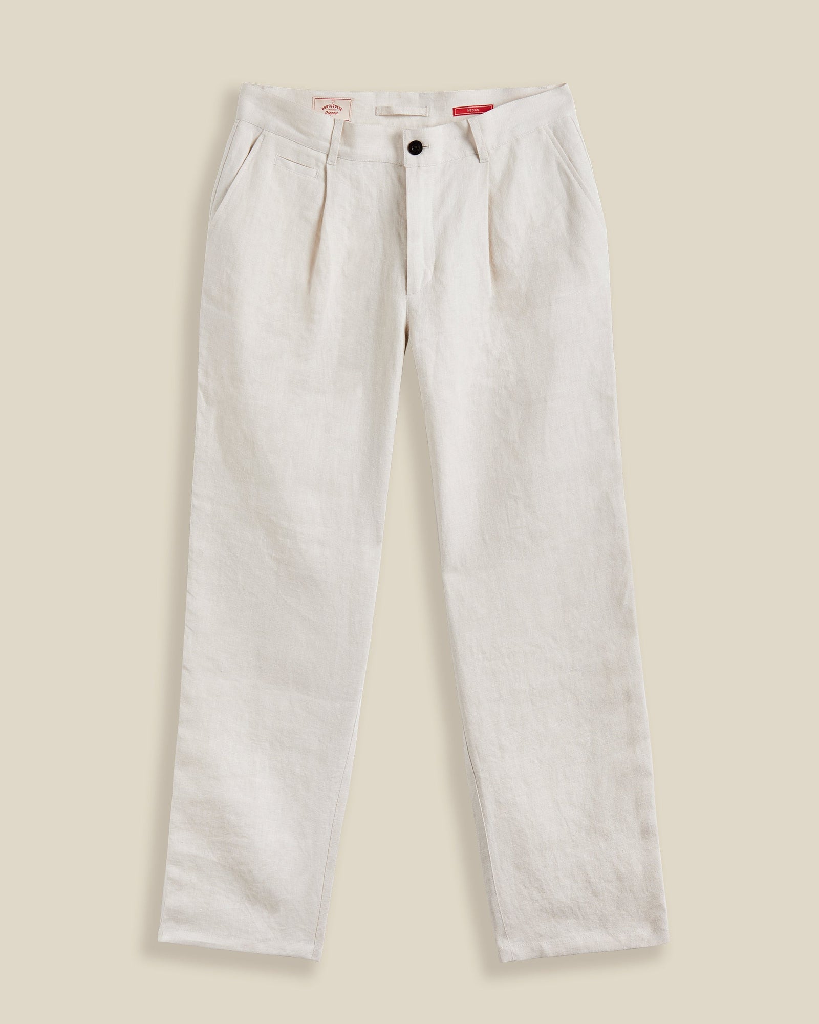 Linen Trousers Single Pleat