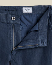 LINEN TROUSERS - NAVY