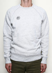 Logo Crewneck Sweatshirt // Heather Grey