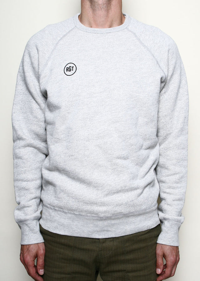 Logo Crewneck Sweatshirt // Heather Grey