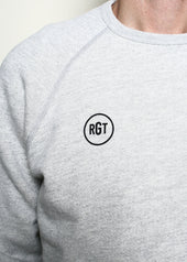 Logo Crewneck Sweatshirt Heather Grey