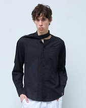 Scarf Shirt Patchwork