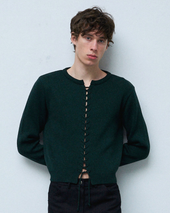 VIPER CARDIGAN Emerald Green