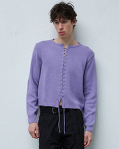 VIPER CARDIGAN Lilac