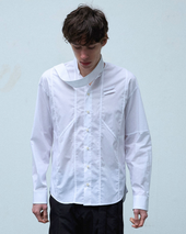 Scarf Shirt Patchwork
