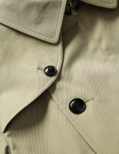 Kensington Trench Coat Cotton Gabardine Beige