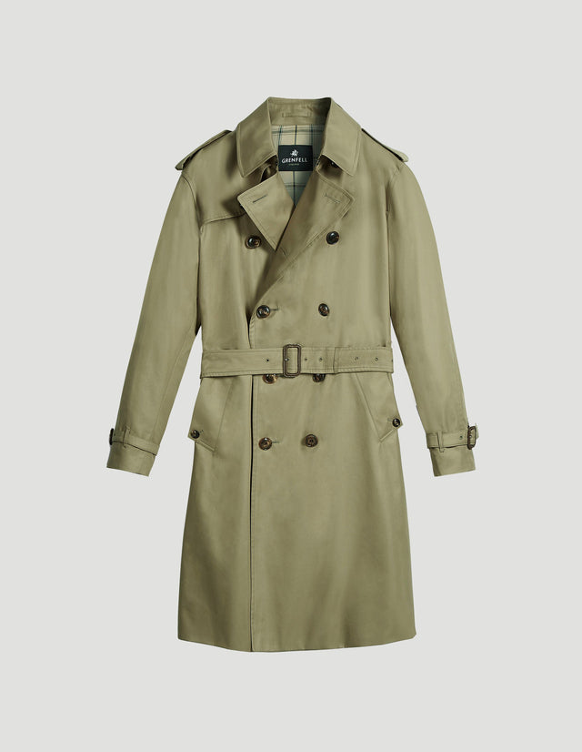 Kensington Trench Coat Grenfell Cloth Beige