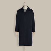 Long Microfibre Raincoat In