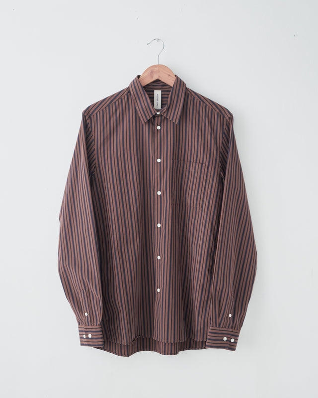 Shirt 3.0, Brown/Black Stripe