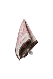 Pochette In Seta Fantasia Cashmere Rosa