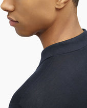 Loreto 1.0 Short Sleeve Wool and Cashmere Unisex Polo Shirt