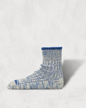 Low Gauge Ribbed Socks Two Tone