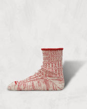 Low Gauge Ribbed Socks Two Tone