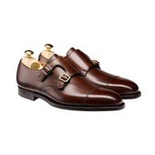 Lowndes Dark Brown Pebble Grain
