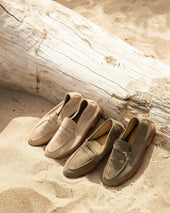 Lysekil Ii Green Suede