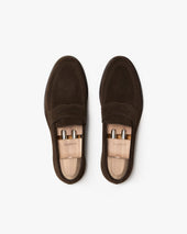 Lysekil Ii Dark Brown Suede