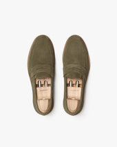 Lysekil Ii Green Suede
