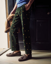 Italian Tassel Loafer In Dark Suede