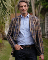 Spread Collar Dress Shirt In End On End