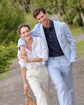 Side Tab Sport Trouser In Oxford