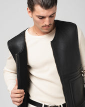 Aviator Vest Shearling