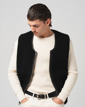 Aviator Vest Shearling