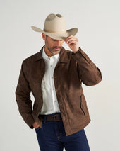Men's Buckaroo Waxed Canvas Trucker Jacket