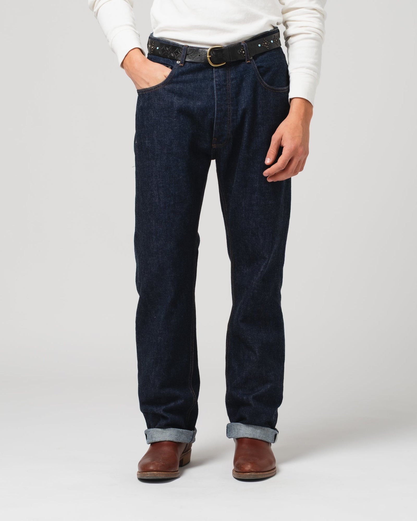 FIT 36 FL Heavy Selvedge Denim Indigo