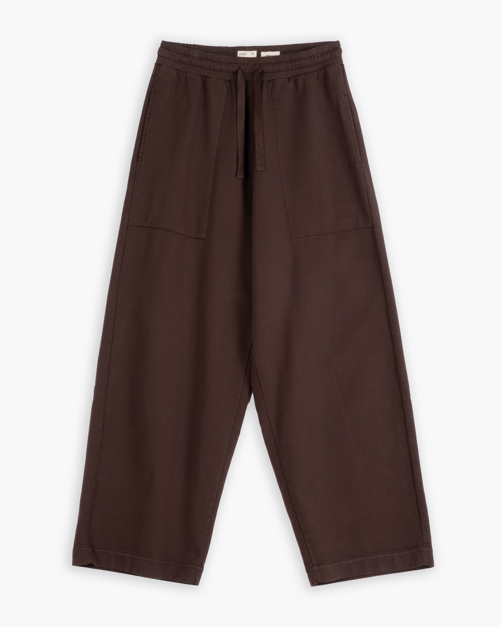 Reformer Pants Twill Jersey Coffee Brown