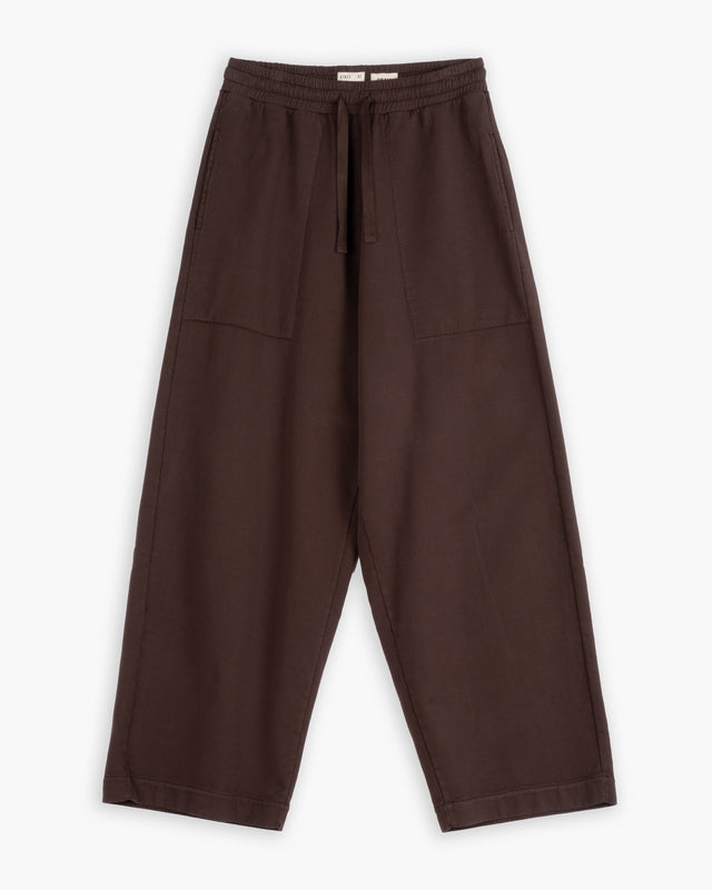 Reformer Pants Twill Jersey Coffee Brown