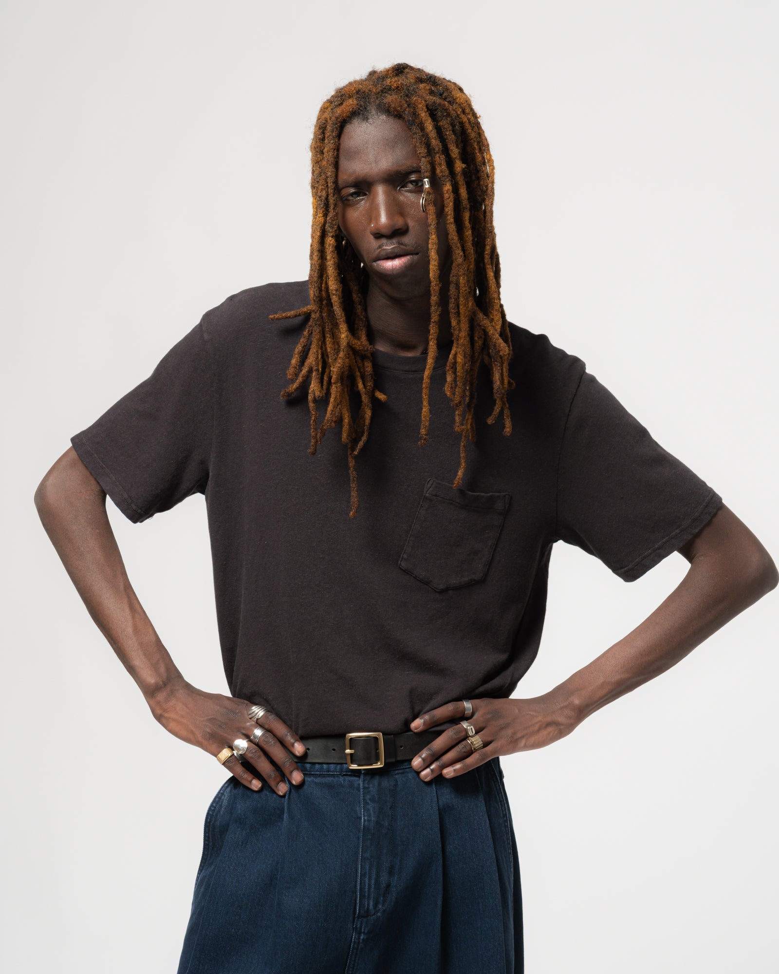 Pocket T Cotton Hemp Vintage