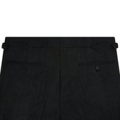 Richmond Charcoal Wide Herringbone Suit