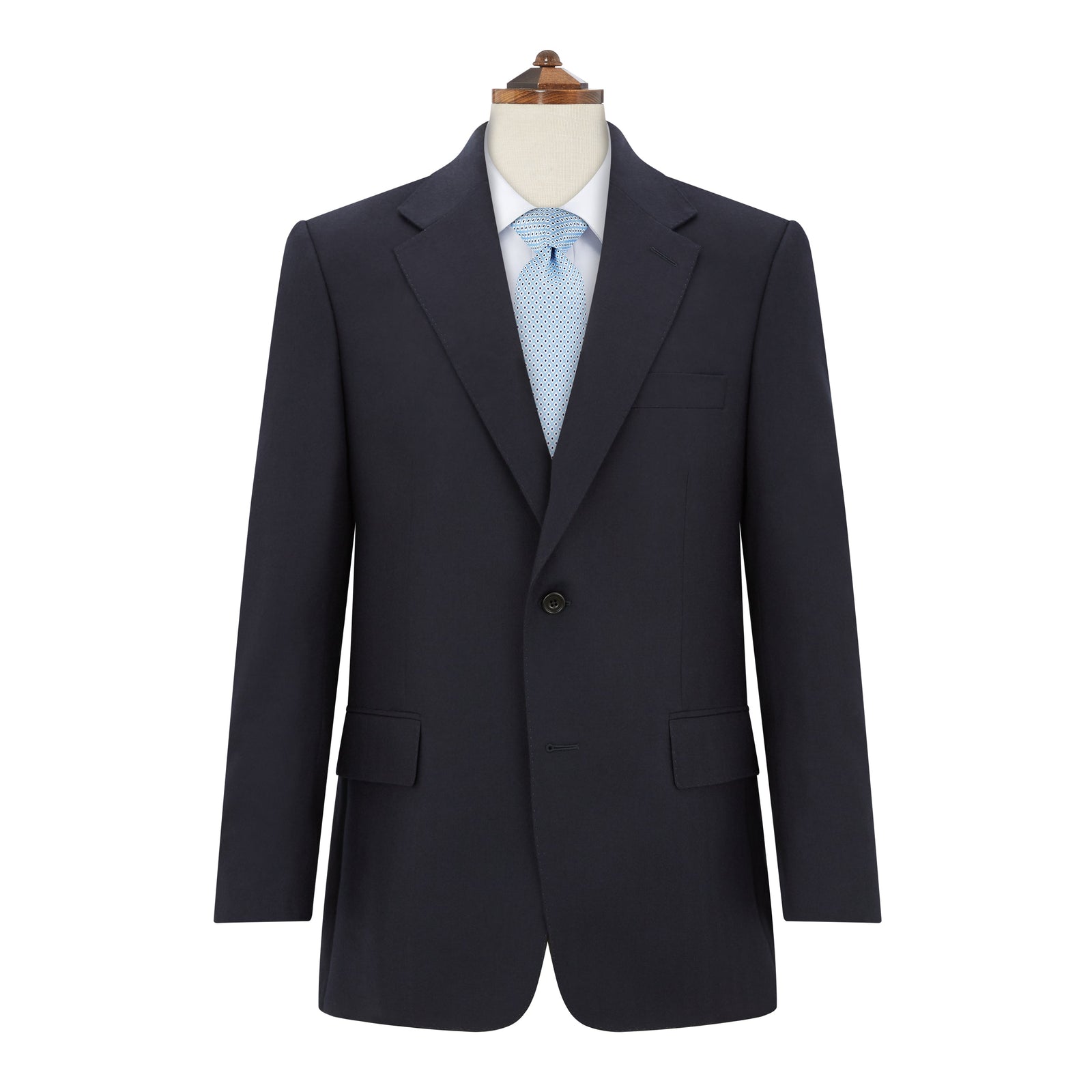 Kensington Navy Wide Herringbone Suit