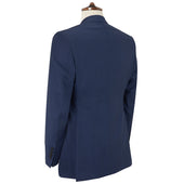 Burlington Light Navy Sharkskin Suit