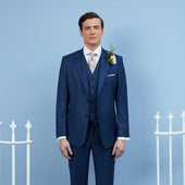 Kilburn Blue Plain Weave Suit