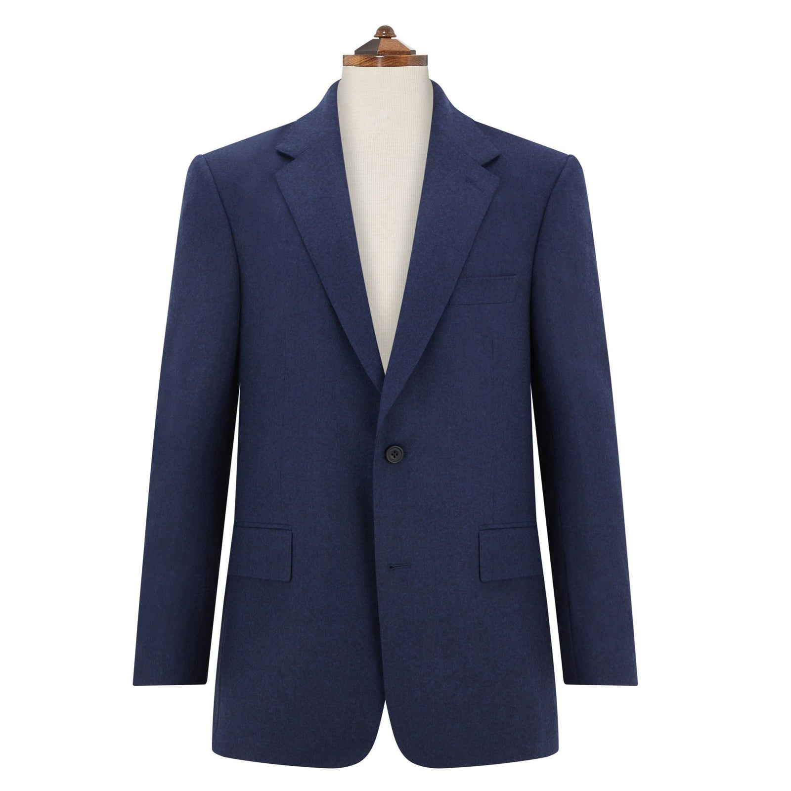 Kensington Reverse Pleat Navy Flannel Suit