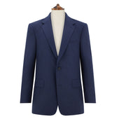 Kensington Reverse Pleat Navy Flannel Suit