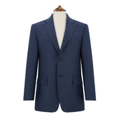Grosvenor Light Navy Birdseye Super 150s Wool Suit