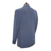 Holborn Blue Grey Prince Of Wales Check Suit