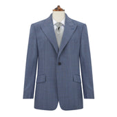 Holborn Blue Grey Prince Of Wales Check Suit