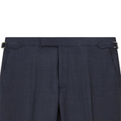 Barnes Light Navy Stripe Flannel Suit