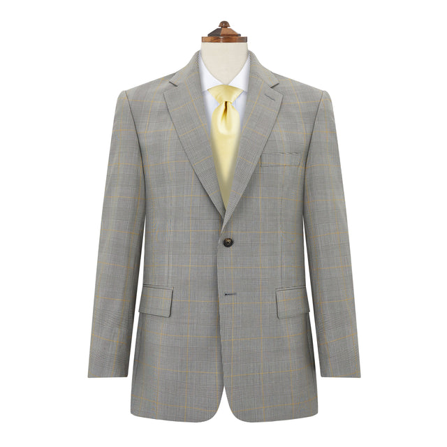 Barnes Black White Prince Of Wales Suit