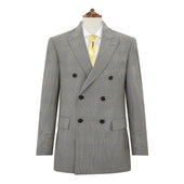 Farringdon Black White Prince Of Wales Suit