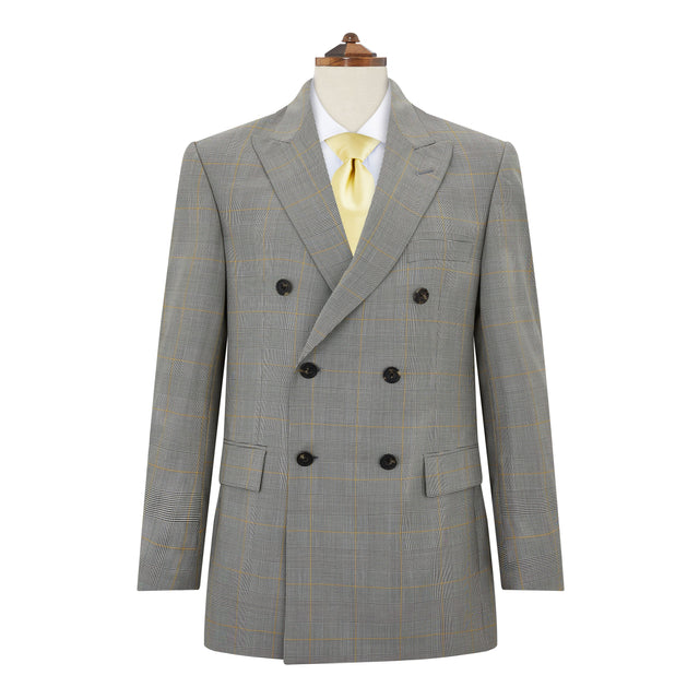 Farringdon Black White Prince Of Wales Suit