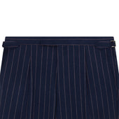 Cambridge Navy Pink Wide Stripe Suit