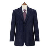 Cambridge Navy Pink Wide Stripe Suit