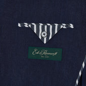 Bletchley Navy Herringbone Linen Jacket